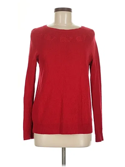 Pre-owned Vineyard Vines Pullover Sweater In Red