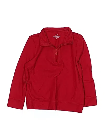 Pre-owned Vineyard Vines Kids' Pullover Sweater In Red