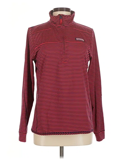Pre-owned Vineyard Vines Pullover Sweater In Red