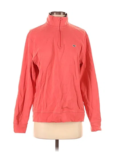 Pre-owned Vineyard Vines Pullover Sweater In Red