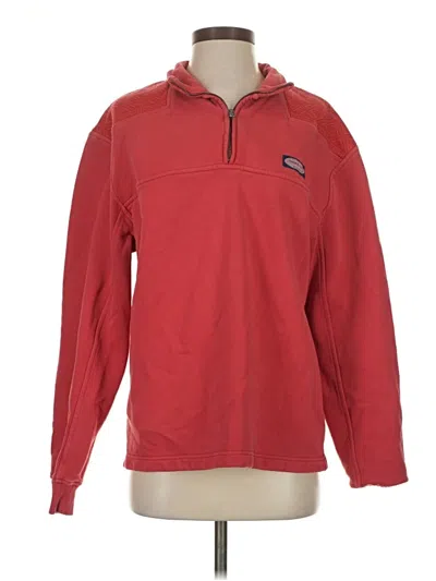 Pre-owned Vineyard Vines Pullover Sweater In Red