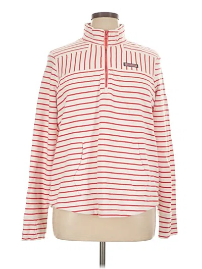 Pre-owned Vineyard Vines Pullover Sweater In Red