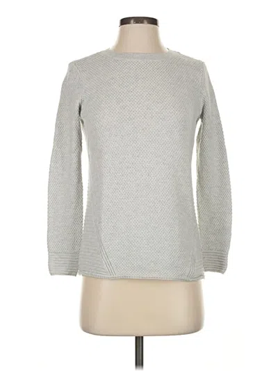 Pre-owned Vineyard Vines Pullover Sweater In Silver