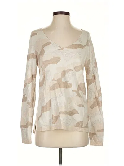 Pre-owned Vineyard Vines Pullover Sweater In Tan