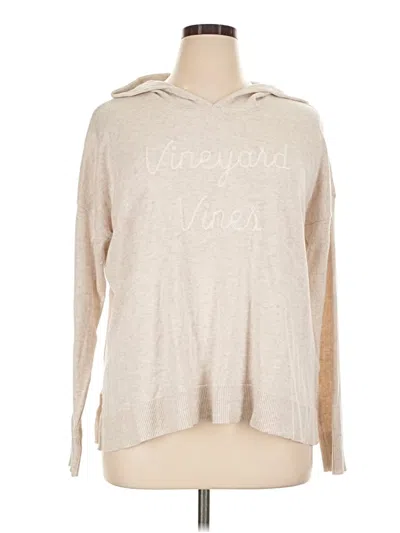 Pre-owned Vineyard Vines Pullover Sweater In Tan