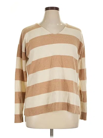 Pre-owned Vineyard Vines Pullover Sweater In Tan