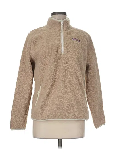 Pre-owned Vineyard Vines Pullover Sweater In Tan