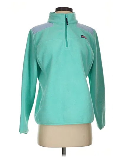 Pre-owned Vineyard Vines Pullover Sweater In Teal