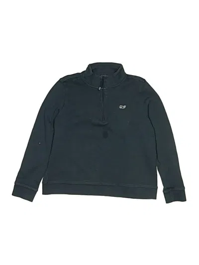 Pre-owned Vineyard Vines Kids' Pullover Sweater In Teal