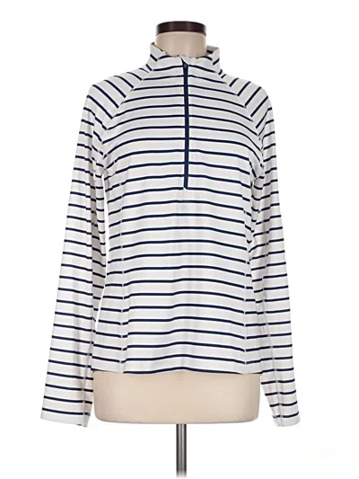 Pre-owned Vineyard Vines Pullover Sweater In White
