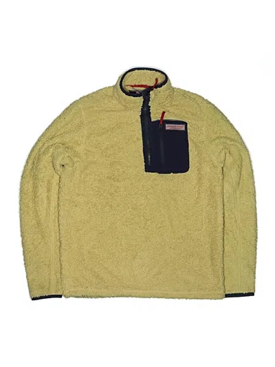Pre-owned Vineyard Vines Kids' Pullover Sweater In Yellow