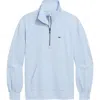 Vineyard Vines Quarter Zip Pullover In Blue