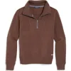 Vineyard Vines Quarter Zip Pullover In Brown