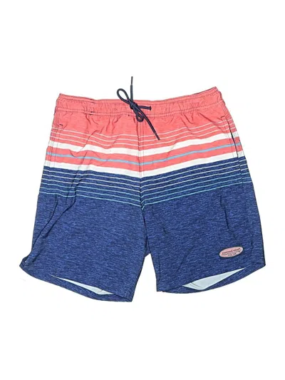 Pre-owned Vineyard Vines Kids' Rash Guard In Blue