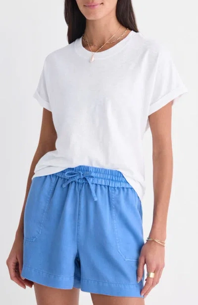 Vineyard Vines Relaxed Fit Cotton T-shirt In White