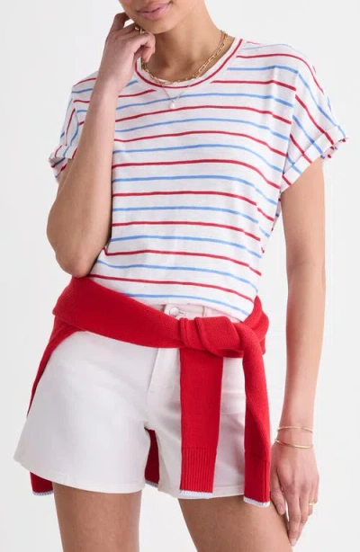 Vineyard Vines Relaxed Fit Cotton T-shirt In White
