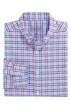 Vineyard Vines Road Town Tattersall Check Performance Button-down Shirt