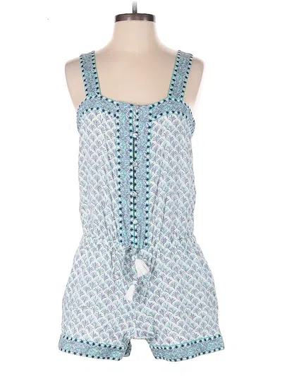 Pre-owned Vineyard Vines Romper In Blue