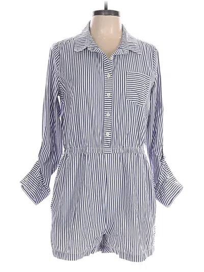 Pre-owned Vineyard Vines Romper In Blue