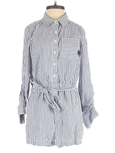 Pre-owned Vineyard Vines Romper In Blue
