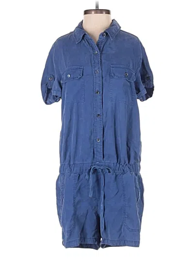 Pre-owned Vineyard Vines Romper In Blue
