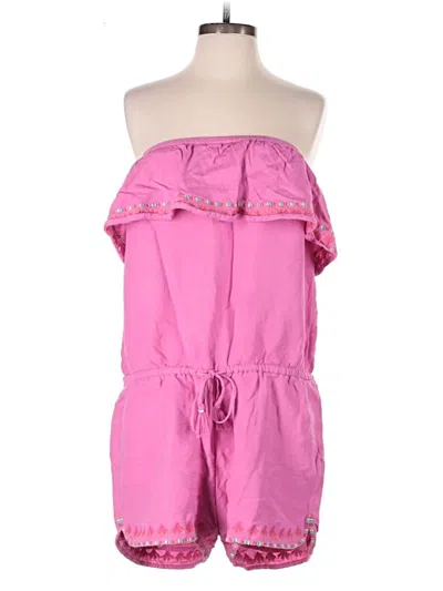 Pre-owned Vineyard Vines Romper In Pink