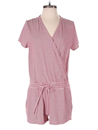 Pre-owned Vineyard Vines Romper In Red
