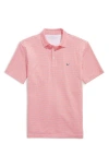 Vineyard Vines Sankaty Performance Polo In 2 Color Wave White Cap