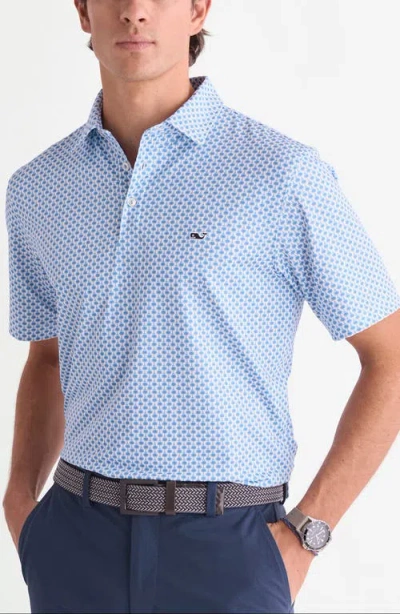 Vineyard Vines Sankaty Performance Polo In Multi