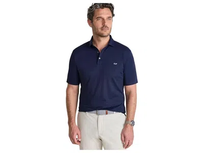 Vineyard Vines Sankaty Pique Polo In Blue