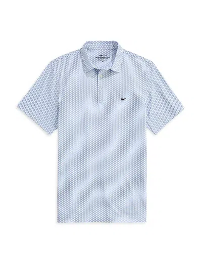 Vineyard Vines Sankaty Regular Fit Polo Shirt In Blue