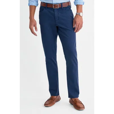Vineyard Vines Sateen Five Pocket Pants In Blue