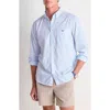 Vineyard Vines Seabird Stripe Perfect Wash Classic Fit Cotton Button-down Shirt In Blue