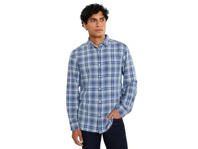 Vineyard Vines Seafarer Plaid Island Shirt Men's Clothing Moonshine: Xl In Multi