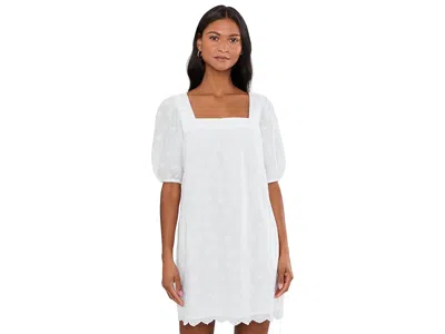Vineyard Vines Serena Eyelet Dress In White