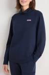 Vineyard Vines Shep Dreamcloth® Turtleneck Knit Shirt In Nautical Navy
