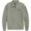 Vineyard Vines Shep Shirt® Quarter Zip Pullover In Green