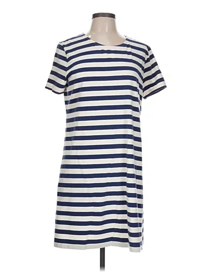 Pre-owned Vineyard Vines Short Sleeve Henley Shirt In Blue