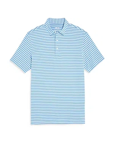 Vineyard Vines Short Sleeve Palmero Polo In Blue Stripe