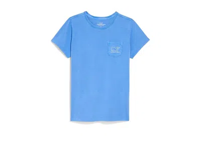 Vineyard Vines Short Sleeve Pocket T-shirts In Blue