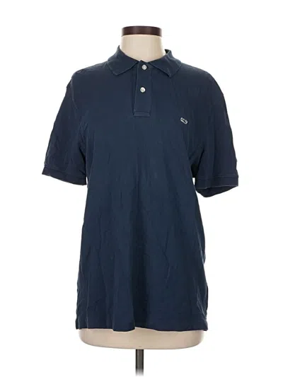 Pre-owned Vineyard Vines Short Sleeve Polo Shirt In Blue