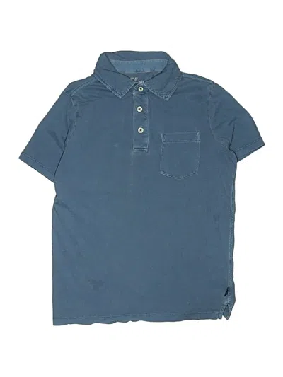 Pre-owned Vineyard Vines Kids' Short Sleeve Polo Shirt In Blue