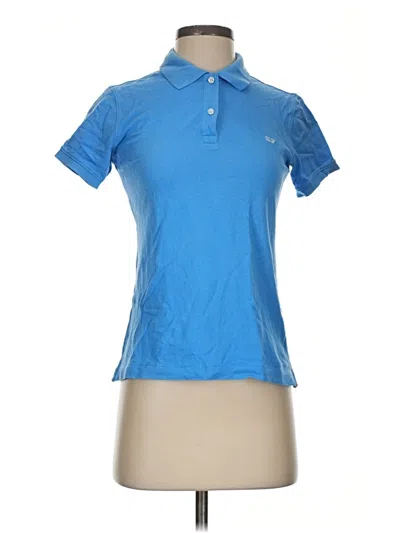 Pre-owned Vineyard Vines Short Sleeve Polo Shirt In Blue