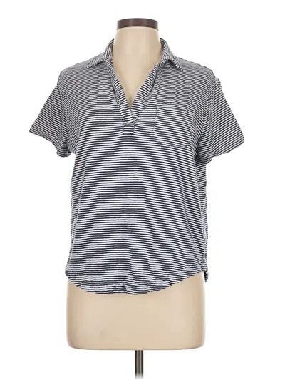 Pre-owned Vineyard Vines Short Sleeve Polo Shirt In Gray