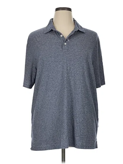 Pre-owned Vineyard Vines Short Sleeve Polo Shirt In Gray
