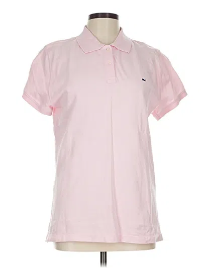 Pre-owned Vineyard Vines Short Sleeve Polo Shirt In Pink