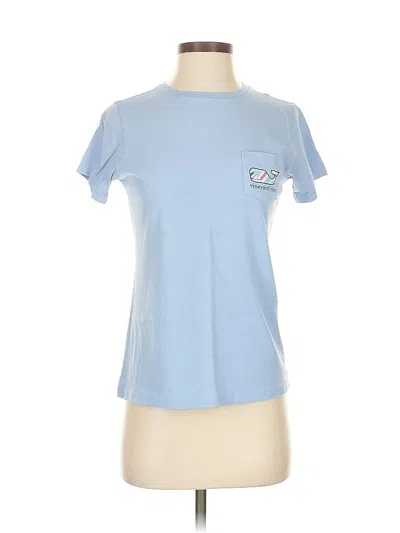 Pre-owned Vineyard Vines Short Sleeve T-shirt In Blue