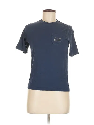 Pre-owned Vineyard Vines Short Sleeve T-shirt In Blue