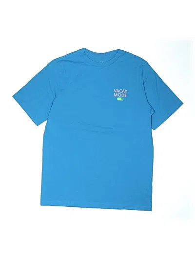 Pre-owned Vineyard Vines Kids' Short Sleeve T-shirt In Blue