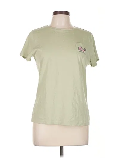 Pre-owned Vineyard Vines Short Sleeve T-shirt In Green